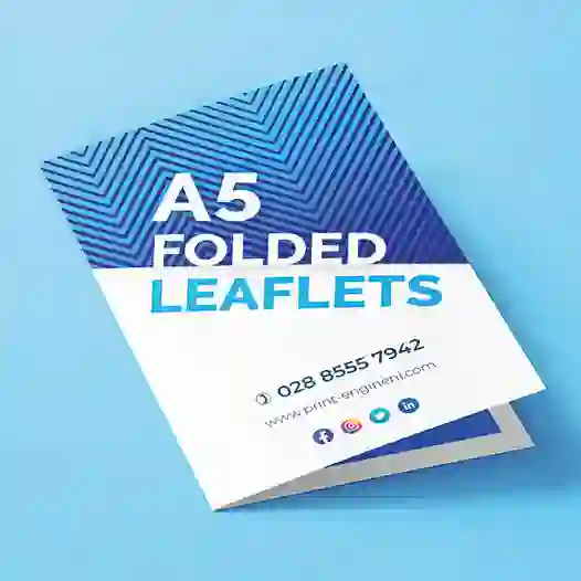 a5 folded leaflets northern ireland