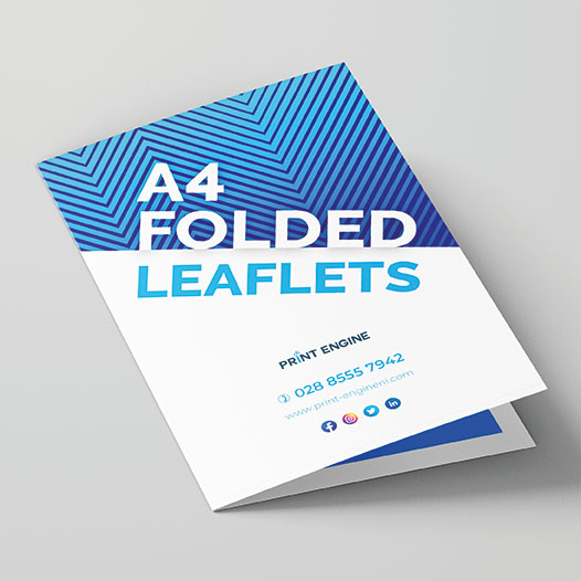 A4 Folding Leaflets 526x526px