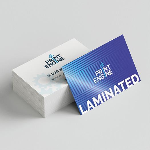 Business Cards Laminated Print Engine